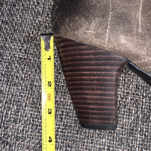 Indigo lace-up bootie beige nubuck leather size 11 - Picture 11 of 12